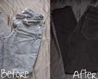 Dye clothes at home