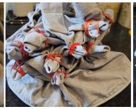 Fabric hand dye